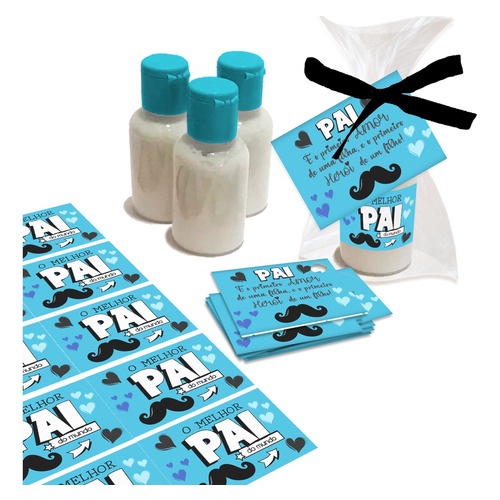 Kit 50 Lembrancinhas Mini Hidratante Personalizado