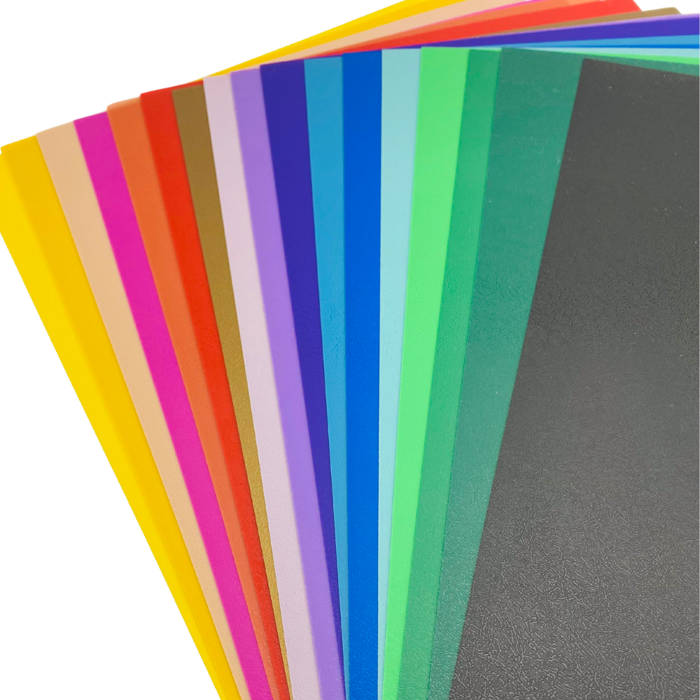 Capa e contracapa para encadernação A4 COLORIDA – 40 und