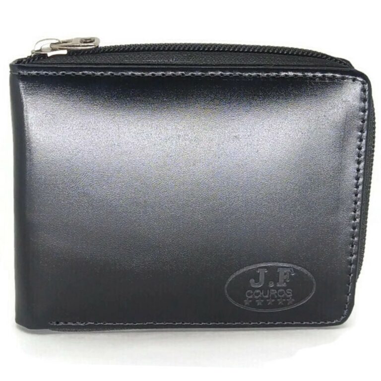 carteira masculina grande couro legitimo de Zipper