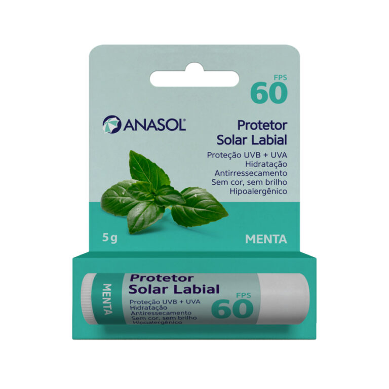 Anasol Protetor Hidratante Labial 5g Menta –