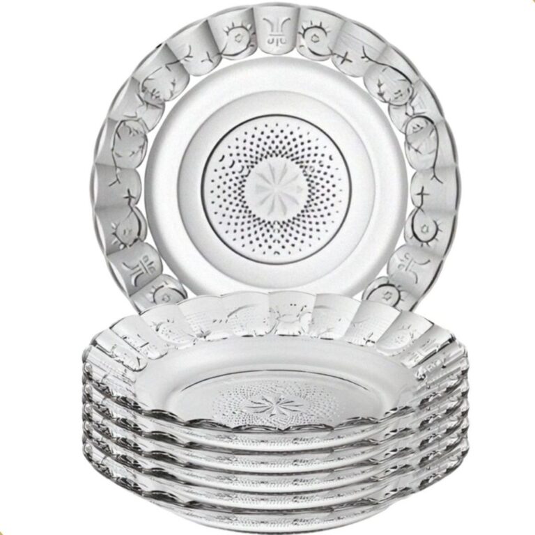 Jogo De Pratos Fundos Egípcio 12 Peças Estrela T