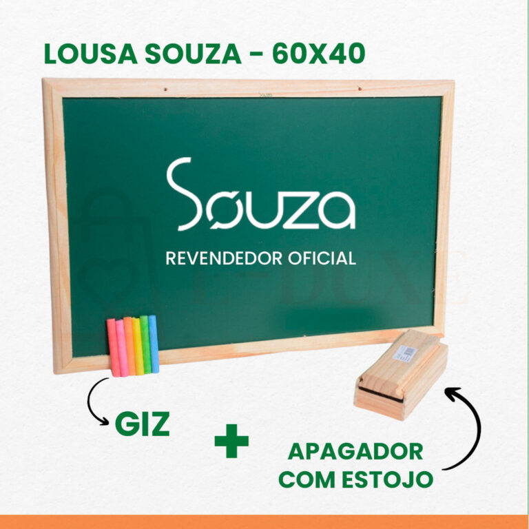 Quadro Lousa Verde Escolar 60×40