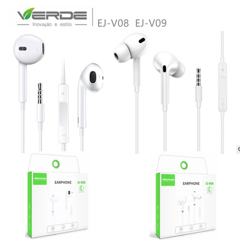 Fone De Ouvido Com Fio Hifi Microfone Compatível 