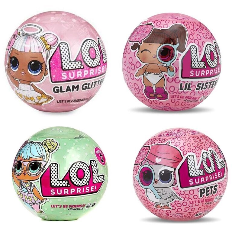 Kit 06 Lol Bola Surprise Bonecas Sortida 5 a 7 Sur