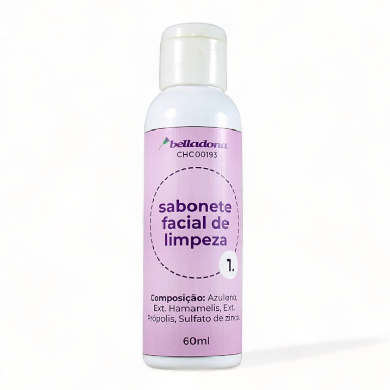 Sabonete Facial de Limpeza Cicatrizante 60ml ̵
