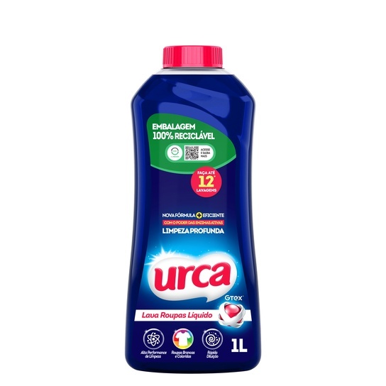 LAVA ROUPAS LIQUIDO URCA  AZUL 1L