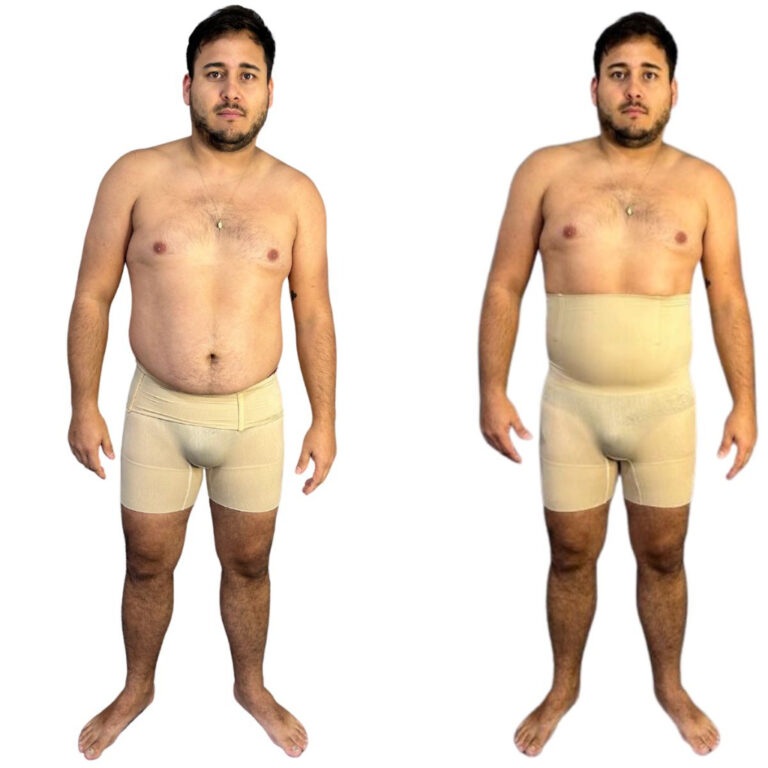 Cinta Modeladora Bermuda MASCULINA Compressão lev