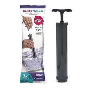 Bomba Manual P/ Embalar Roupas a Vácuo Compact Ba