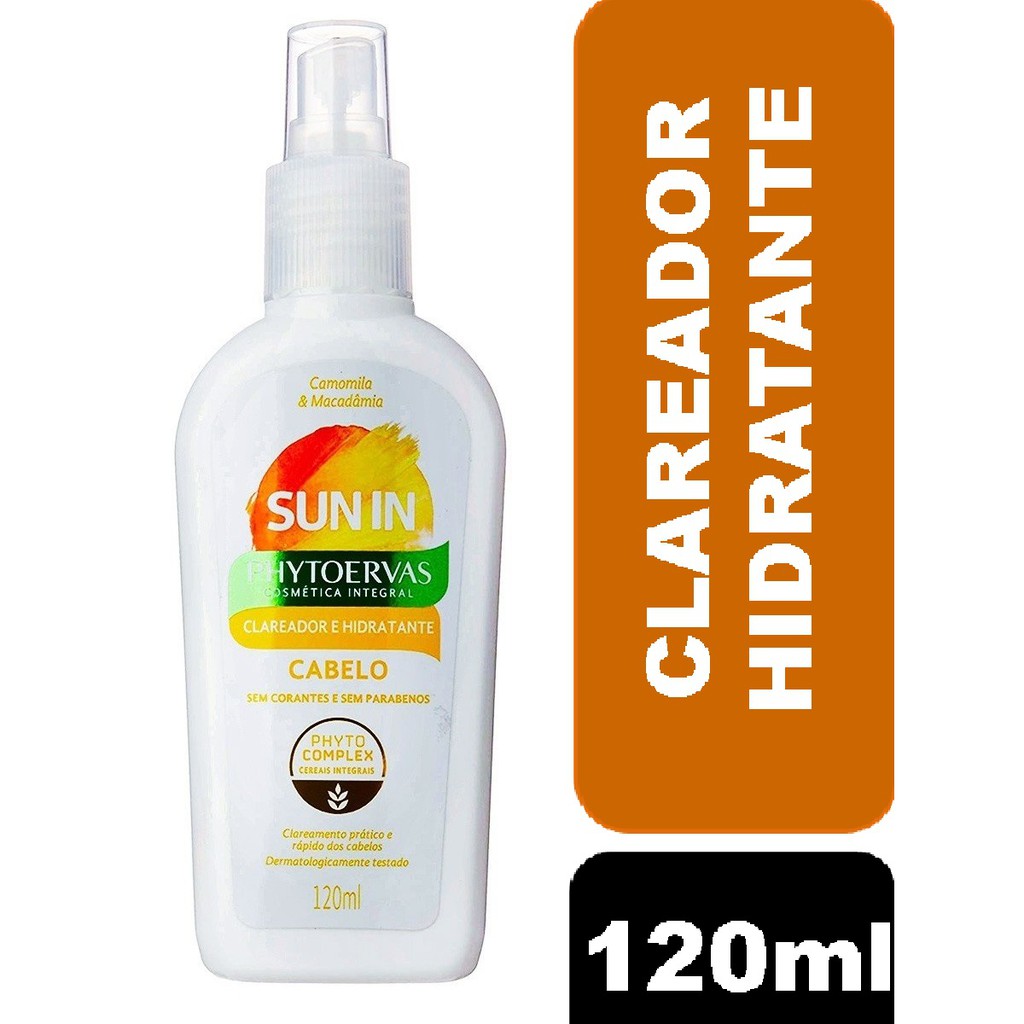 Clareador Sun In Spray Para Cabelos – Original Phytoervas 120ml