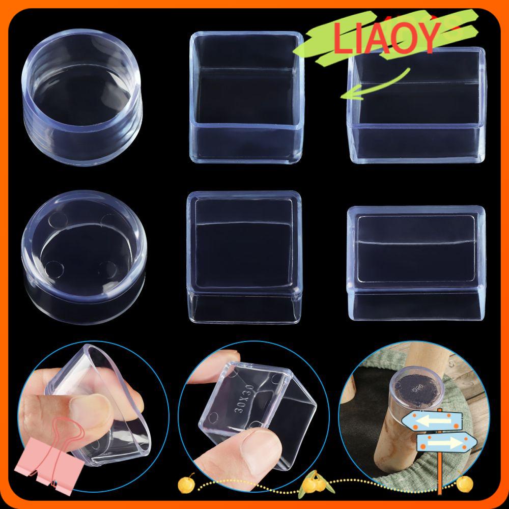 LY 4pcs/set Pés De Móveis De Mesa Almofadas De Silicone Capas De Pernas Protetores De Piso Novas Mei