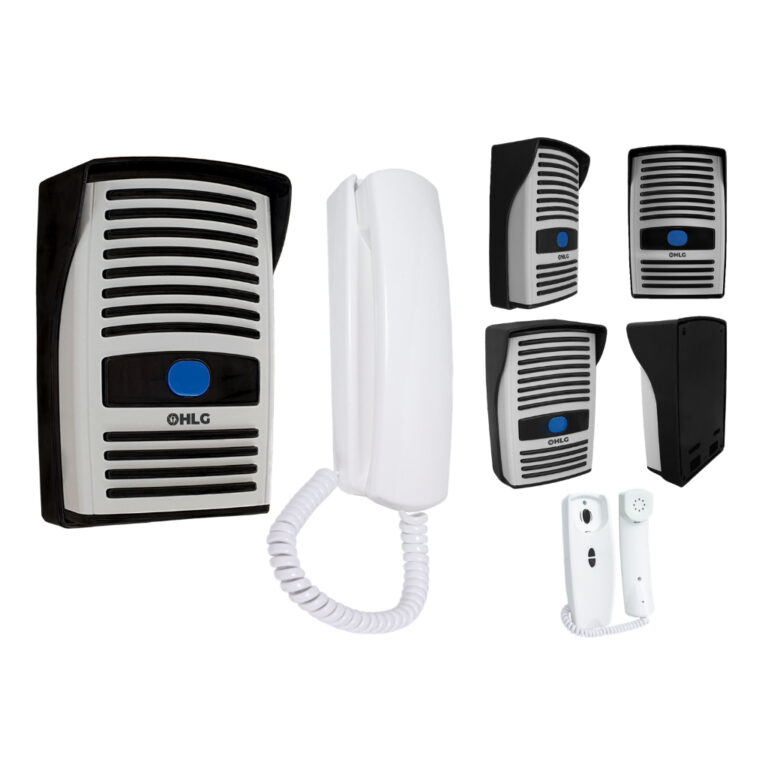 Kit Interfone Porteiro Eletrônico Residencial Int