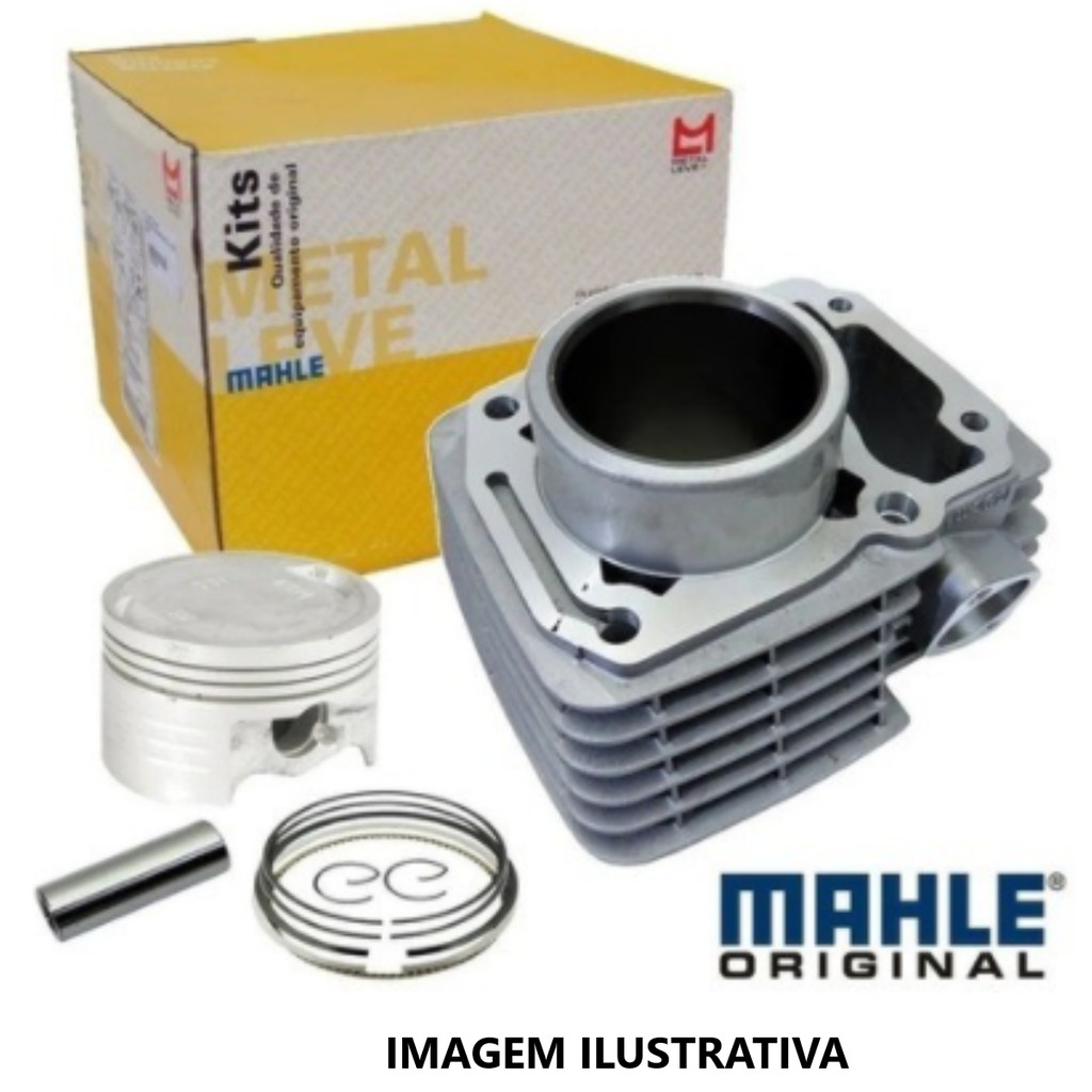Kit Cilindro Motor Cg Titan Fan 125 NXR Bros 125 2009 2010 2011 2012 a 2022 Original Metal Leve