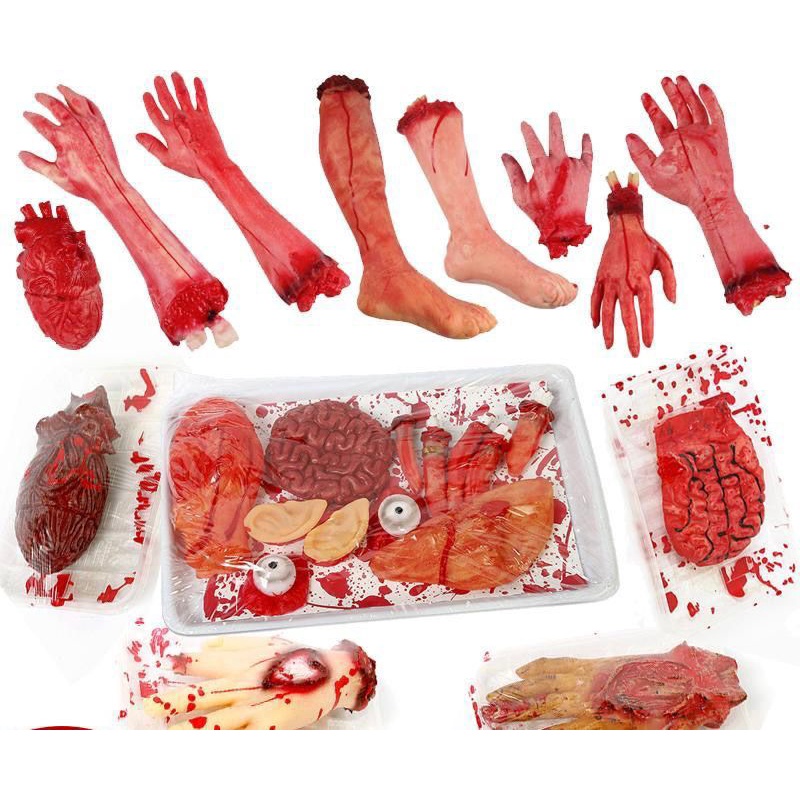 Órgãos Fictícios Macabros de Halloween – Terror Realista
