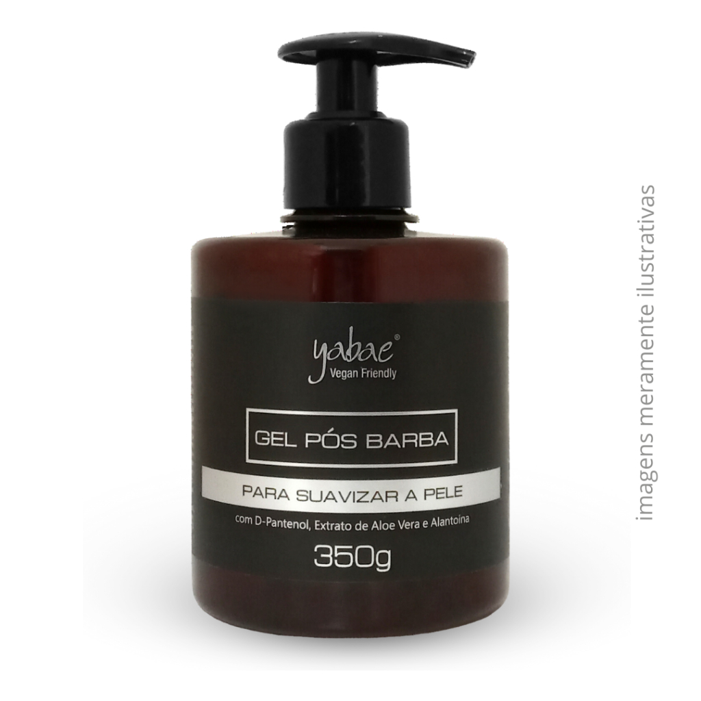 Gel Pós Barba Yabae 350g Hidratante Com Aloe Vera