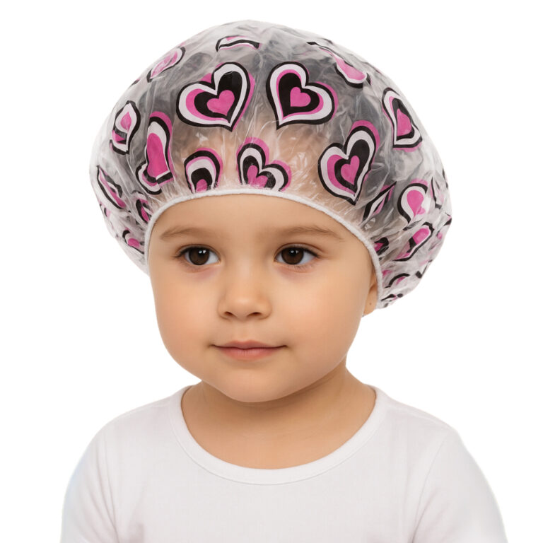 Touca de Banho Infantil Protetor Cabelo Bebê Plá