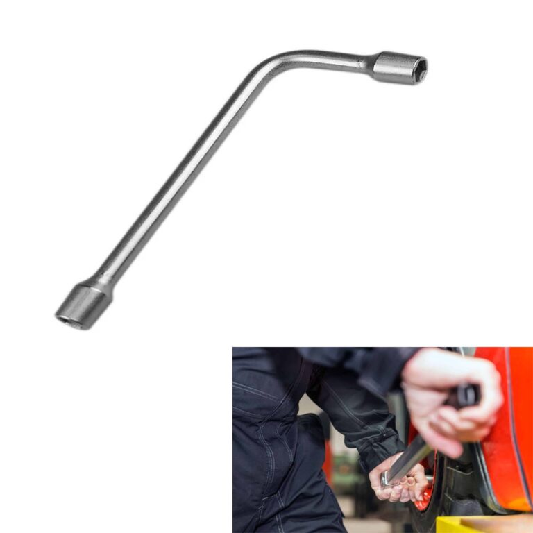 Chave De Roda Tipo L 17mm Para Veículos Com Paraf
