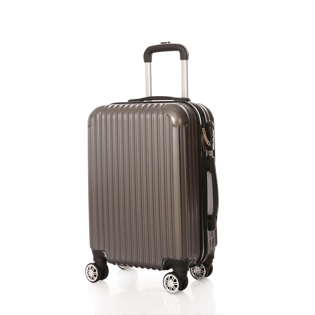Mala de Bordo Viagem Pequena ABS – (55 x 35 x 22cm) C/ 4 Rodinhas 360. – (Regulamentação ANAC)