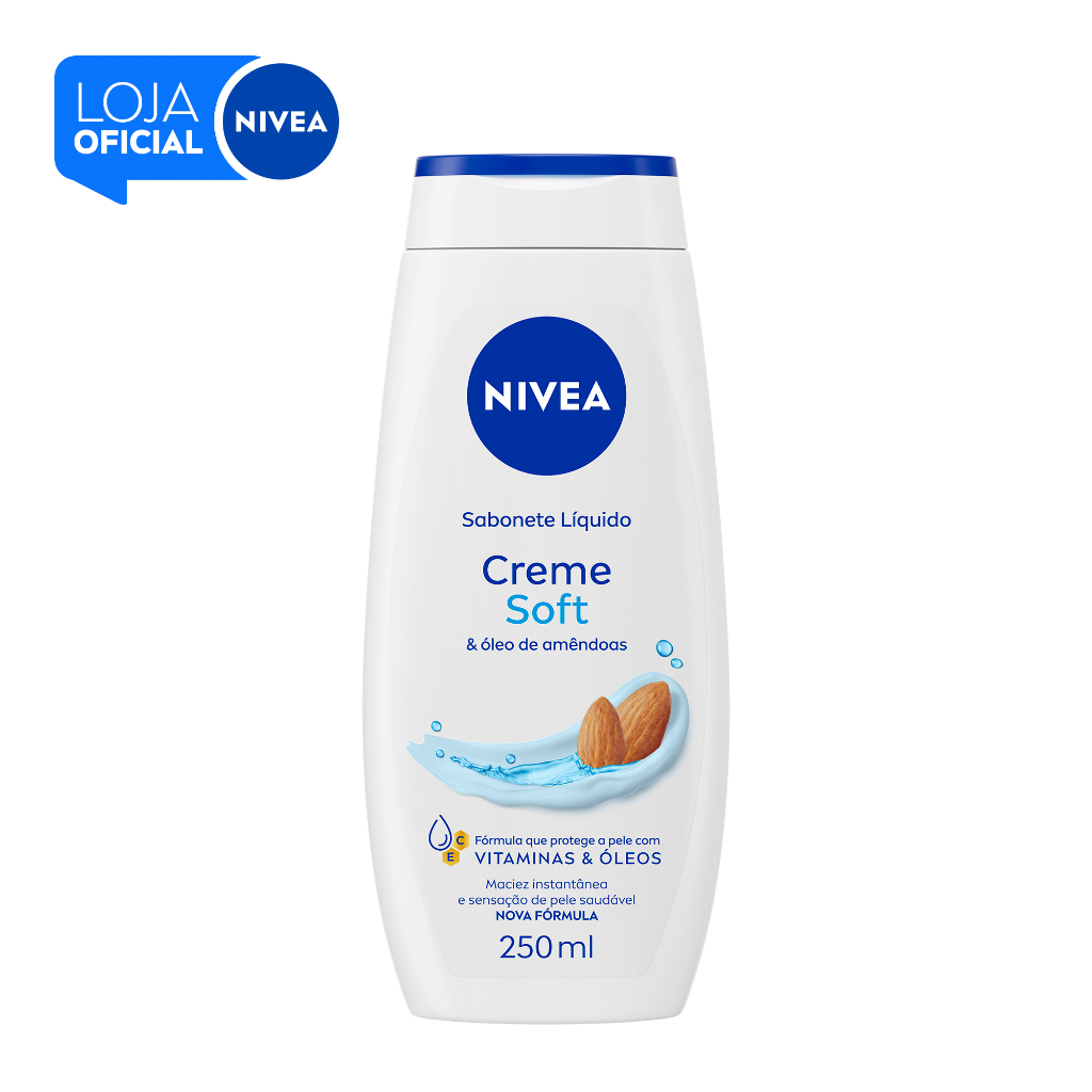 NIVEA Sabonete Líquido Creme Soft 250ml