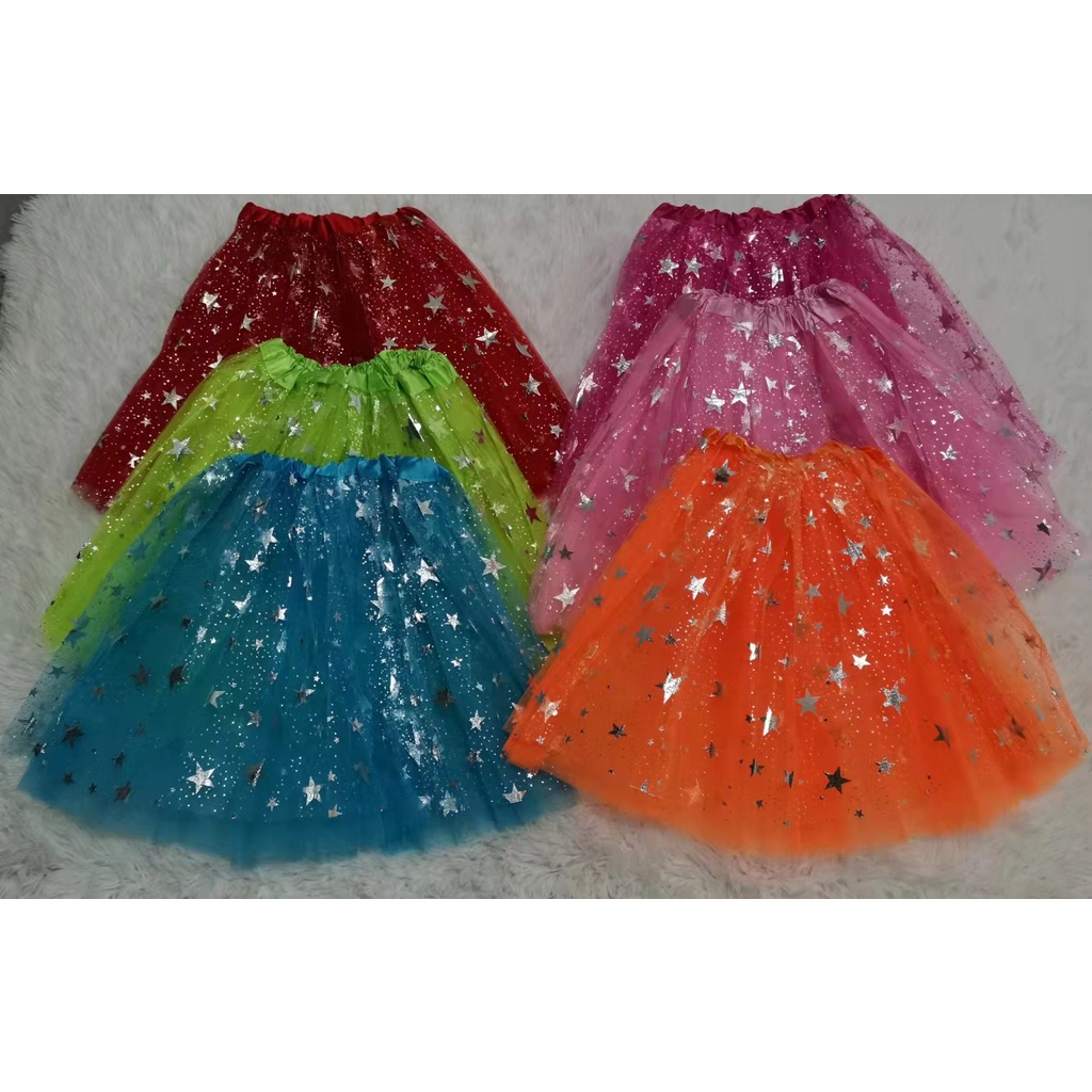 Saia De Tule Tutu Adulto Colorida Festa Carnaval 40 Cm-ENVIO IMEDIATO