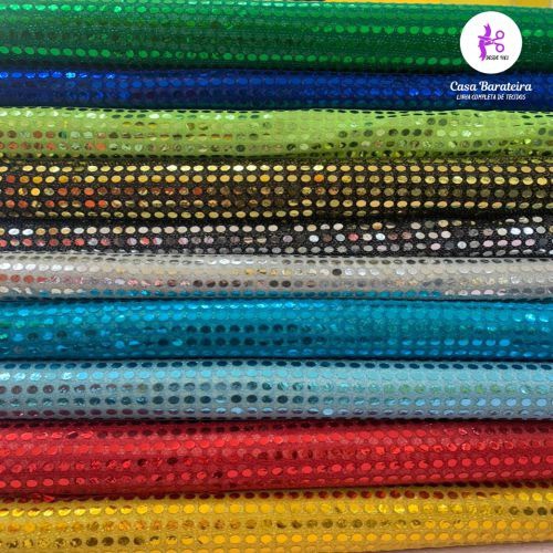 Meio Metro Tecido Paetê (50 cm X1,12 mt )