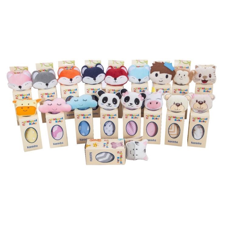 Naninha Bichinho Com Prendedor De Chupeta Para Beb