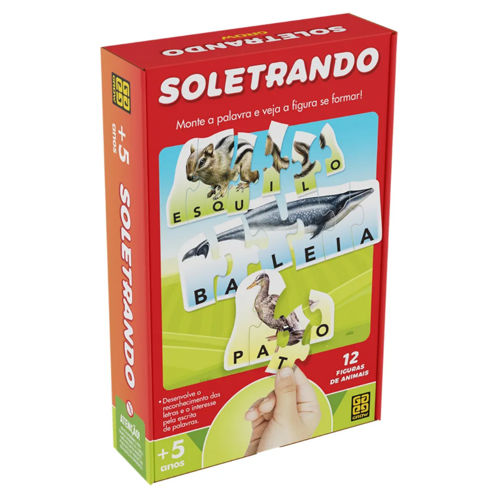 Jogo Soletrando Grow