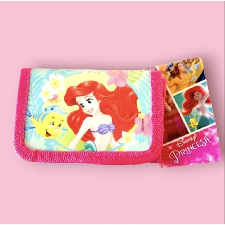 Carteira Infantil Princesa Ariel Disney
