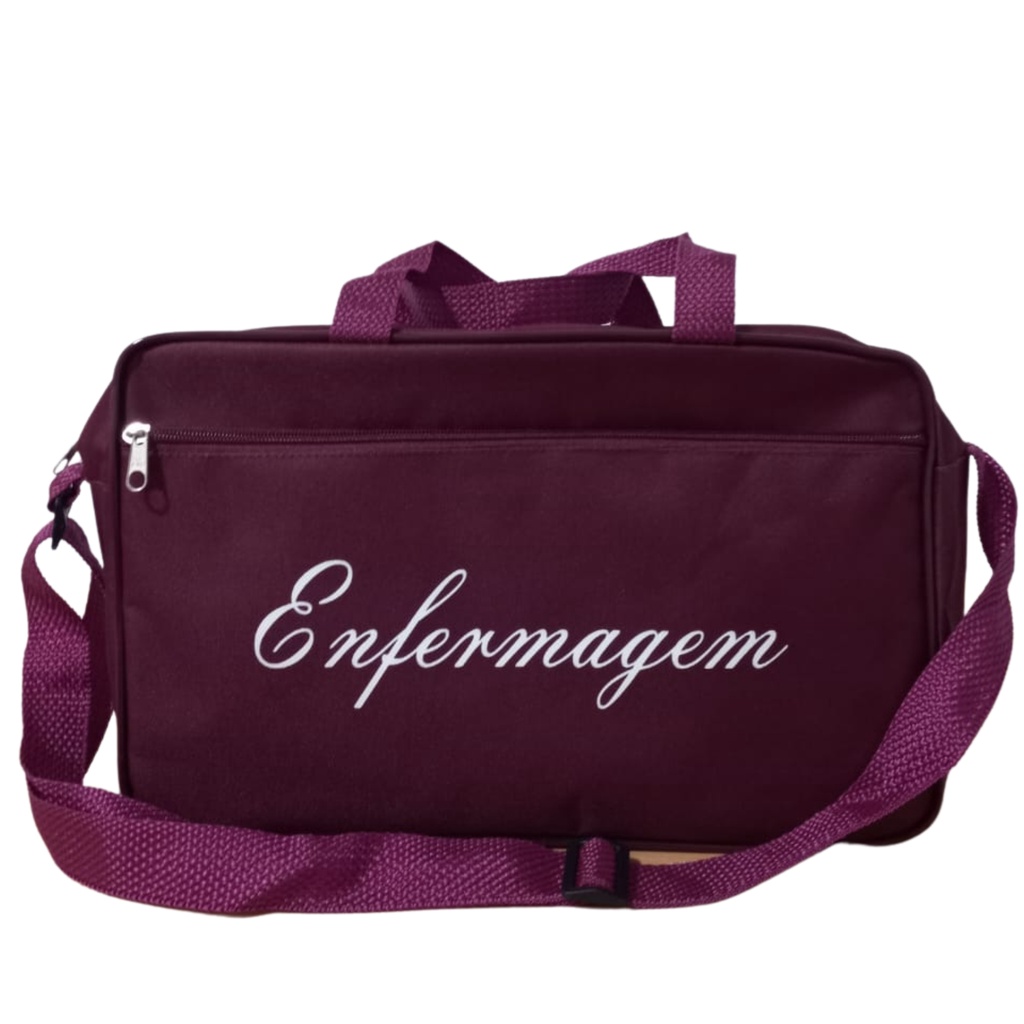 Bolsa para Enfermagem com Alça de Mão e Ombro Cores Variadas