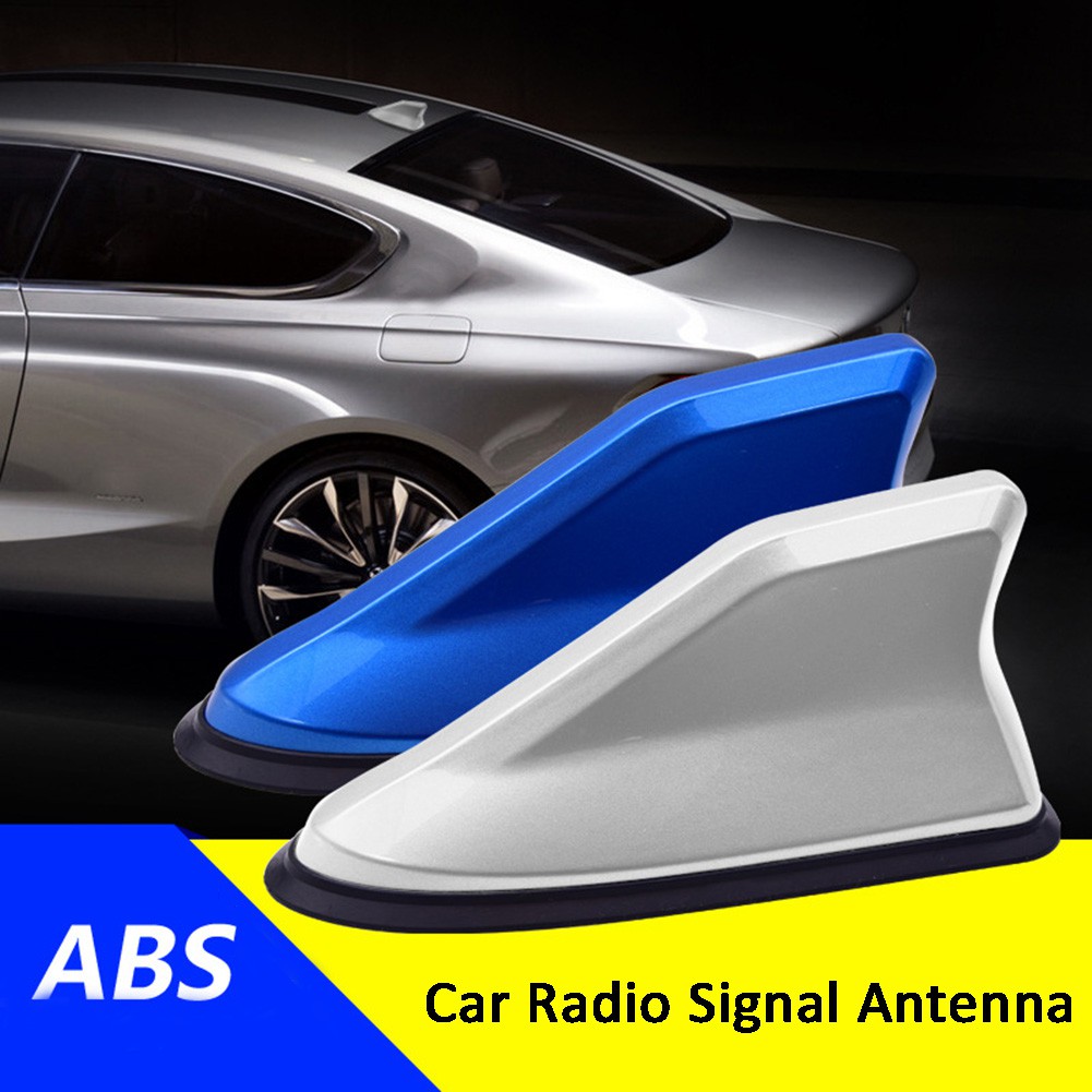 Okcatzone Universal Fm Amplificador De Sinal De Rádio Do Carro Antena De Barbatana De Tubarão Antena