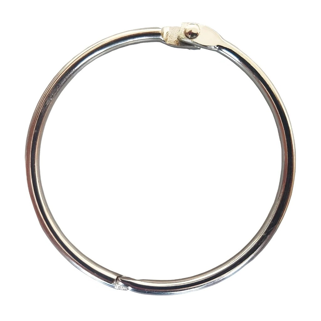 Pacote Argolas Articulada em Metal para Encadernação/ Scrapbook/ Álbuns/ Cadernos/ 15mm 20mm 25mm 30