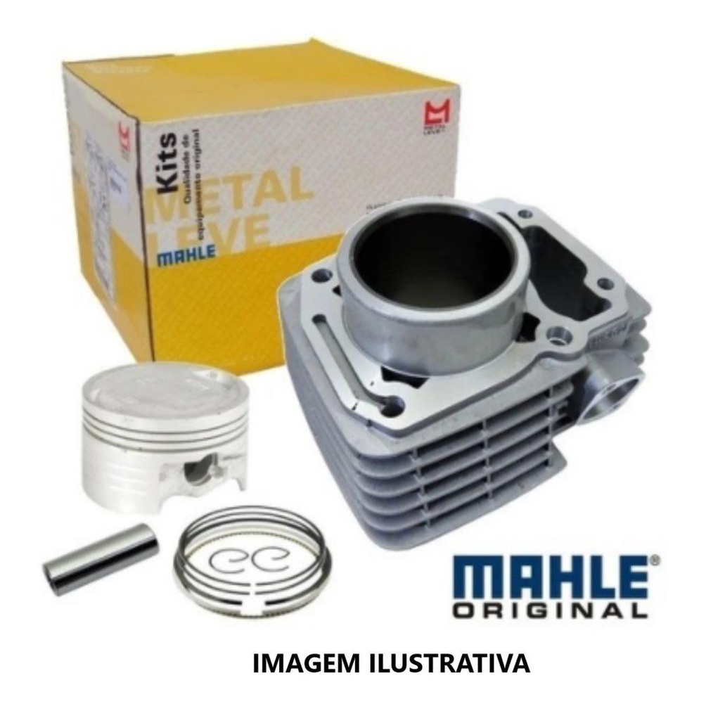 Kit Quit Cilindro Motor Cg Titan Fan 125 2002 2003 2004 2005 2006 2007 2008 Original Metal Leve