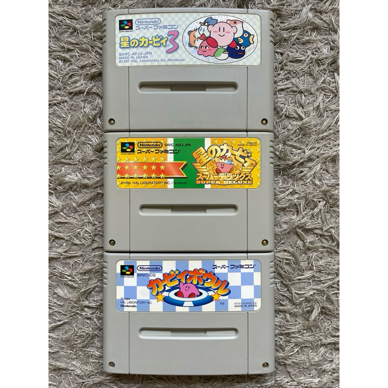 KIRBY – SUPER FAMICOM – SUPER NINTENDO – JOGO ORIGINAL