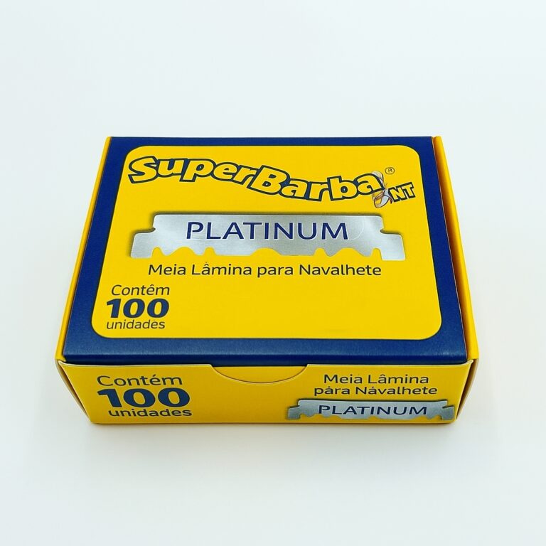 Kit Lâmina De Barbear Mister Barba Navalha De Bar