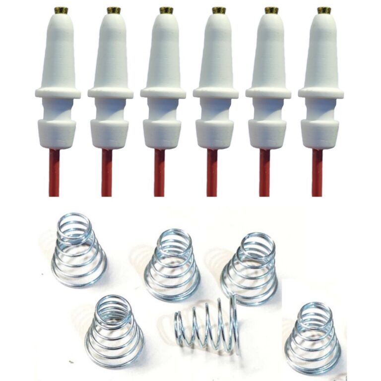 Kit 6 Velas e 6 molas De Ignição Acendimento Fog