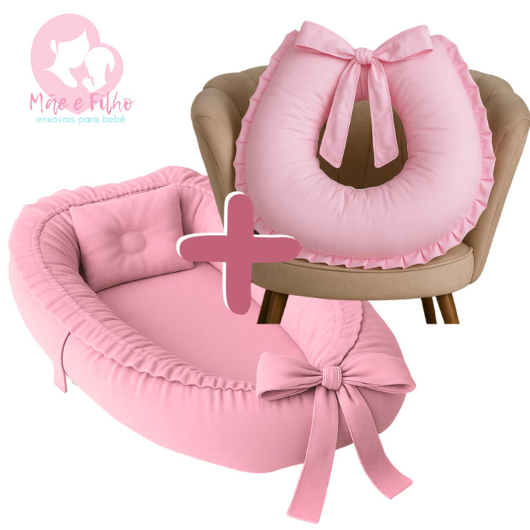 Kit Ninho Redutor para Berço com Apoio Anatômico