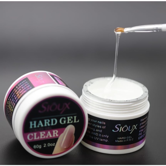 Gel Hard Gel Siôux Uv/led 60g Sioux Para Alongame