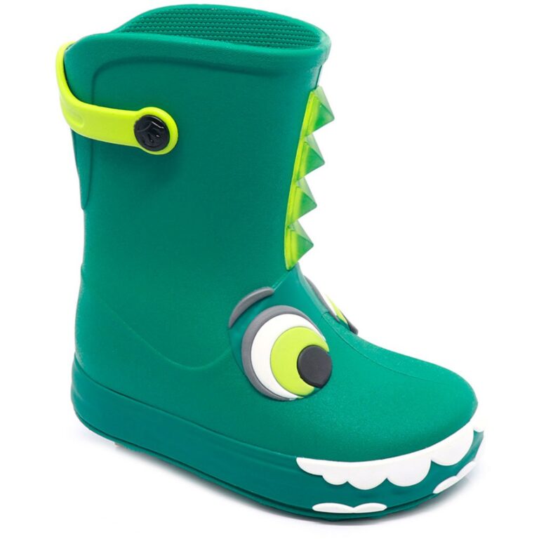 Galocha Menino Infantil Plugt Jacaré Verde Confor