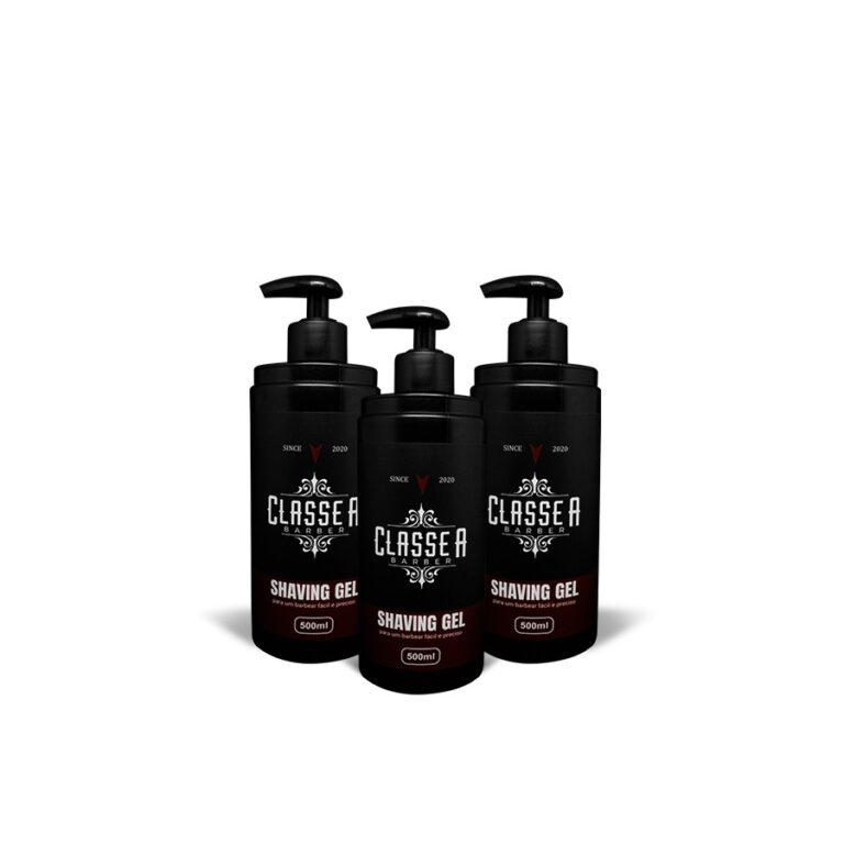 SHAVING GEL 500ML – 3 UN – CLASSE A