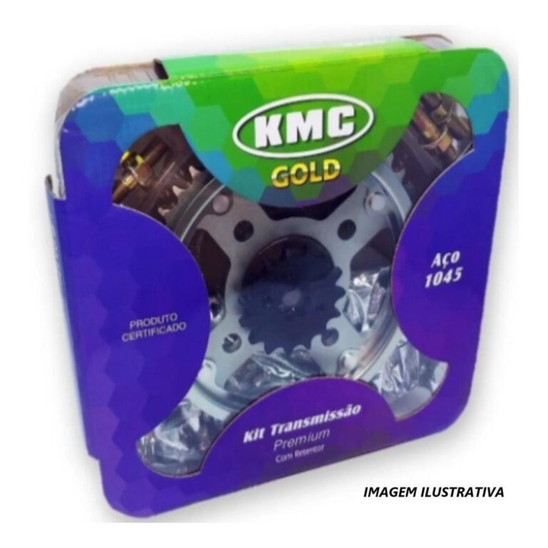 Kit Relação Transmissão Tração Yamaha Fazer 2