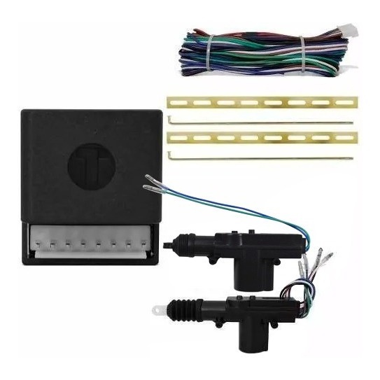 Kit Trava Eletrica Universal 2 Portas com Central 