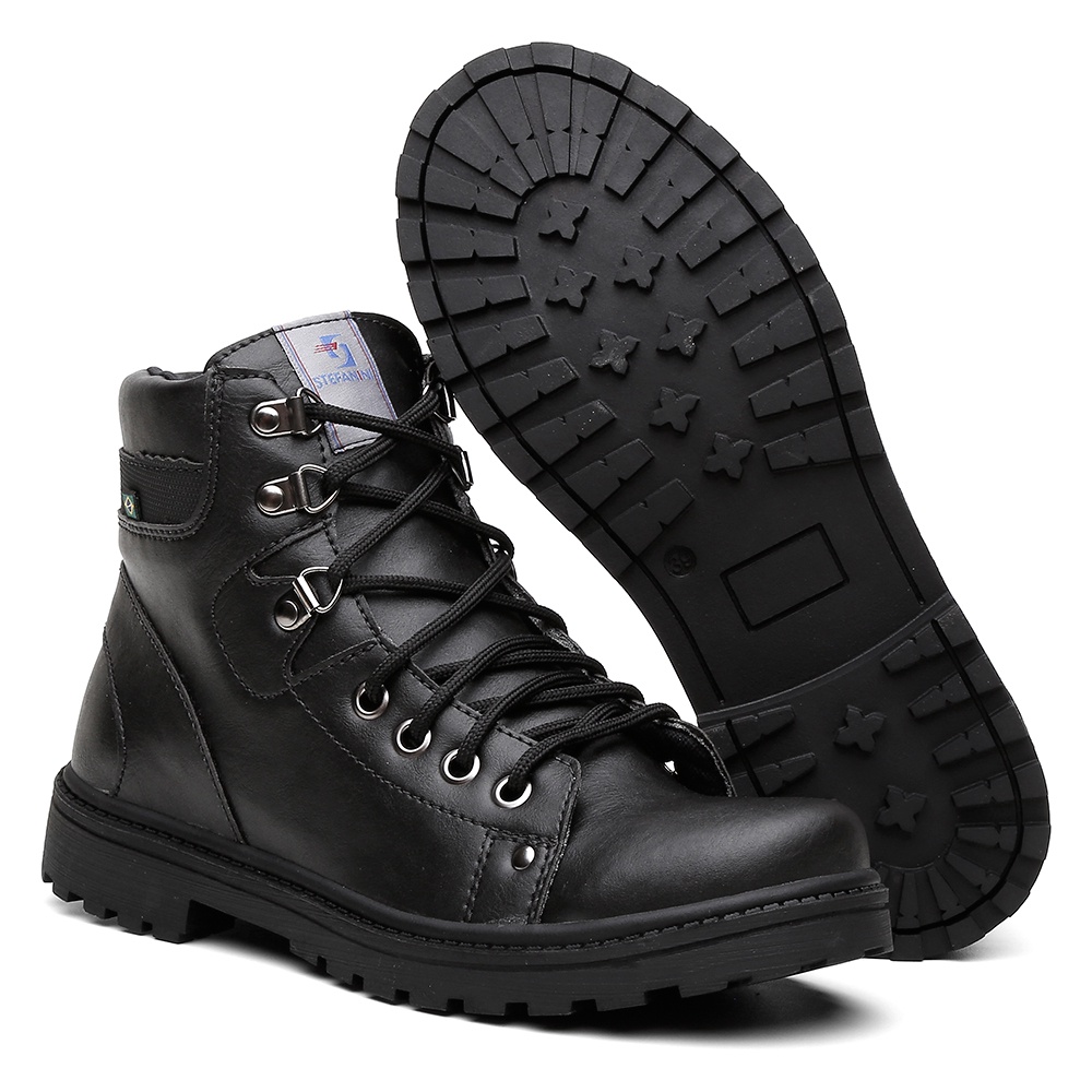 Bota Adventure Militar Coturno Masculino REF:1713  Promoção Oferta Relâmpago
