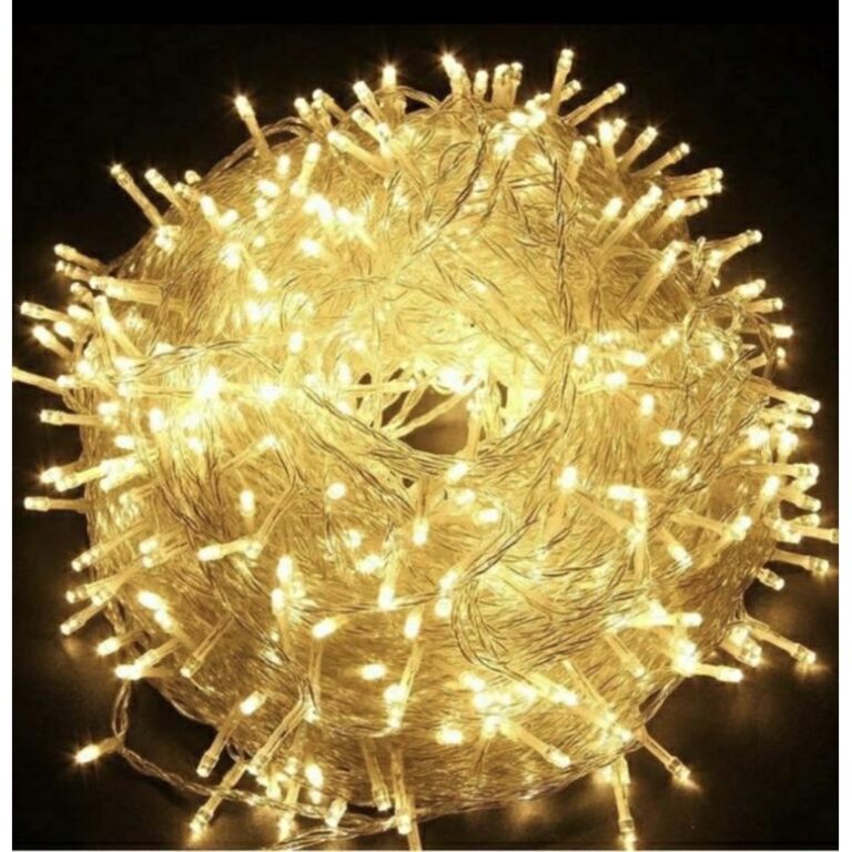 Pisca Cordão 200 Led Natal 8 Funções Fio Transp