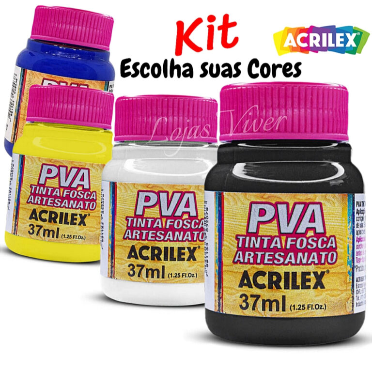 TINTA  PVA Fosca Artesanato UNIDADE OU KIT COM 37M