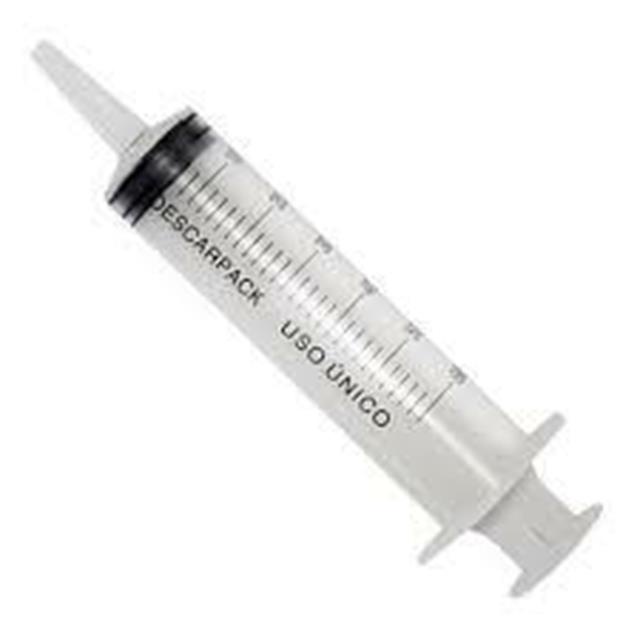 Kit 3 Seringas 60 ml Descartável – Bico Tip
