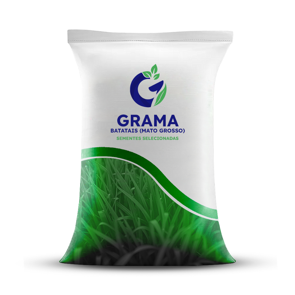 2 kg Sementes de Grama Batatais para jardim e campo de futebol