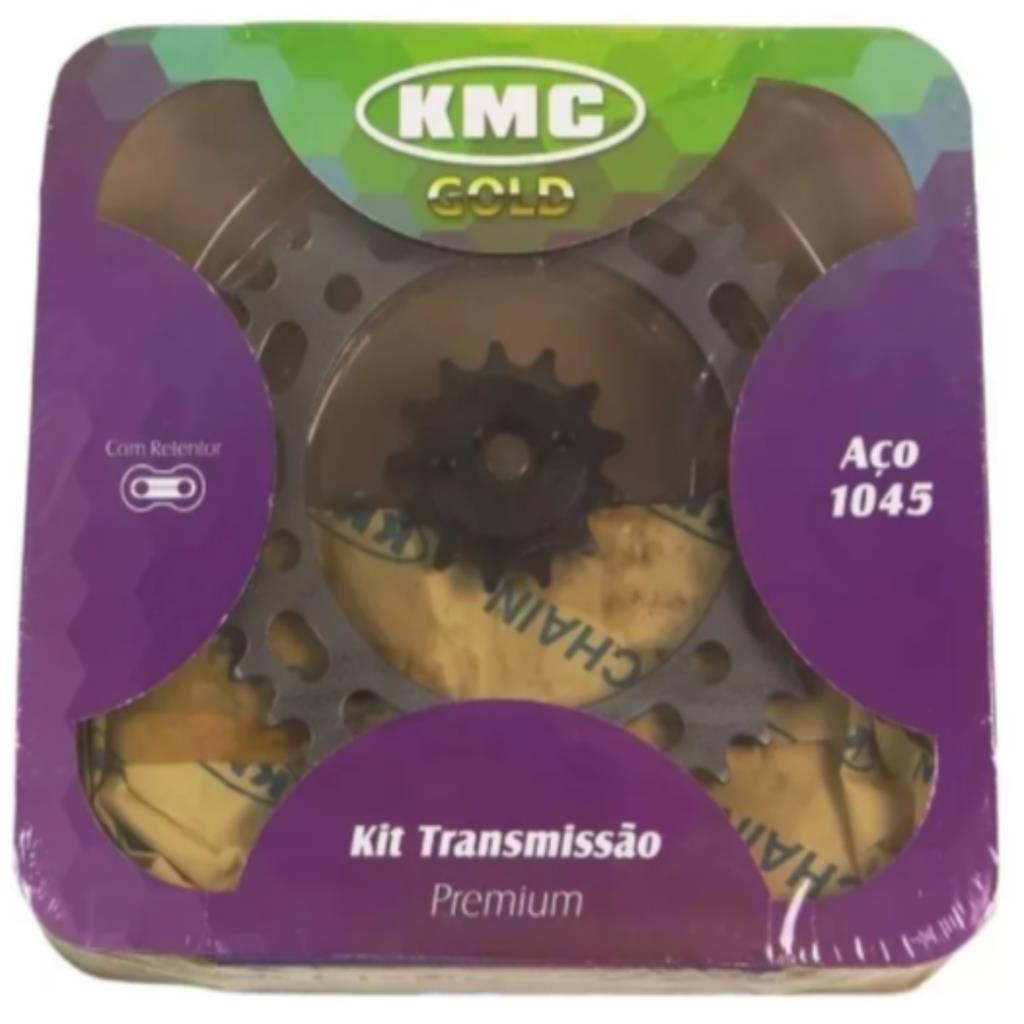 Kit Relacao Tração Transmissão Honda Nxr Bros 150 2004 2005 2006 2007 2008 2009 2010 2011 2012 2013