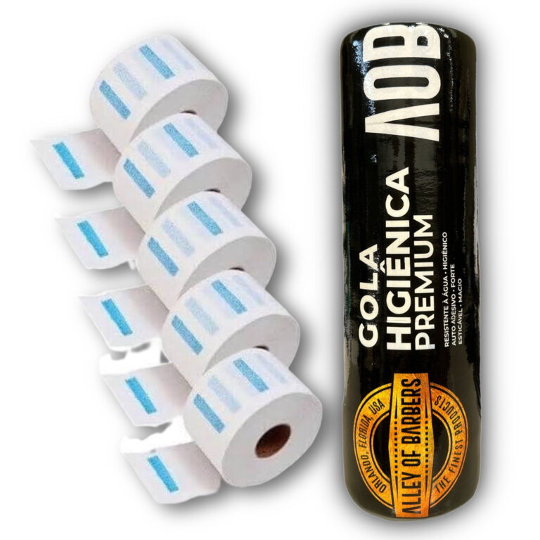 GOLA HIGIÊNICA – PCT COM 5 ROLOS 500 UN. AL