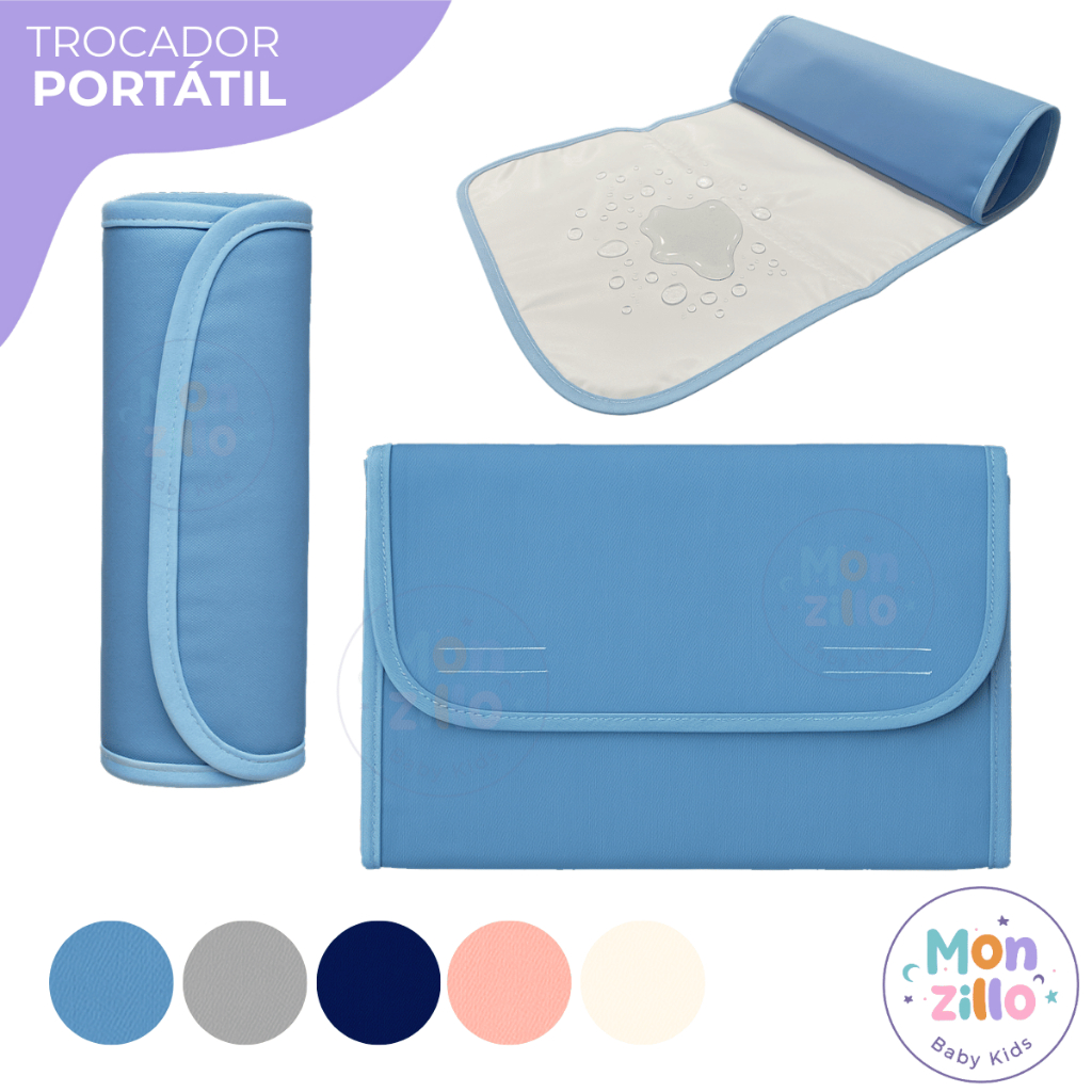TROCADOR DE BOLSA | TROCADOR PORTÁTIL | ULTRA SLIM |DOBRÁVEL | LISO | PRATICO | CORES