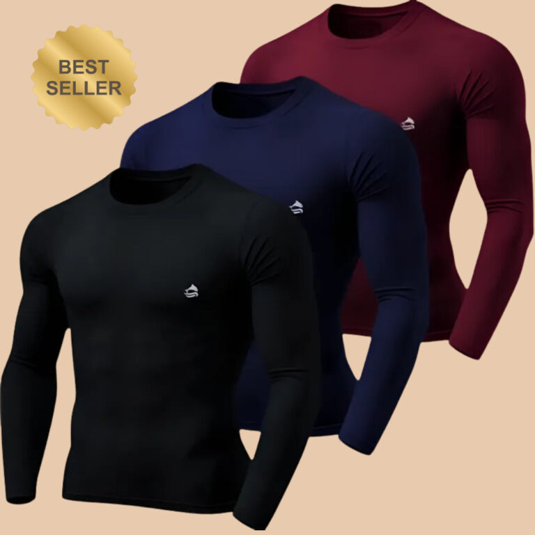 Kit com 3 Camisetas Térmica Uv 50 Proteção Sola