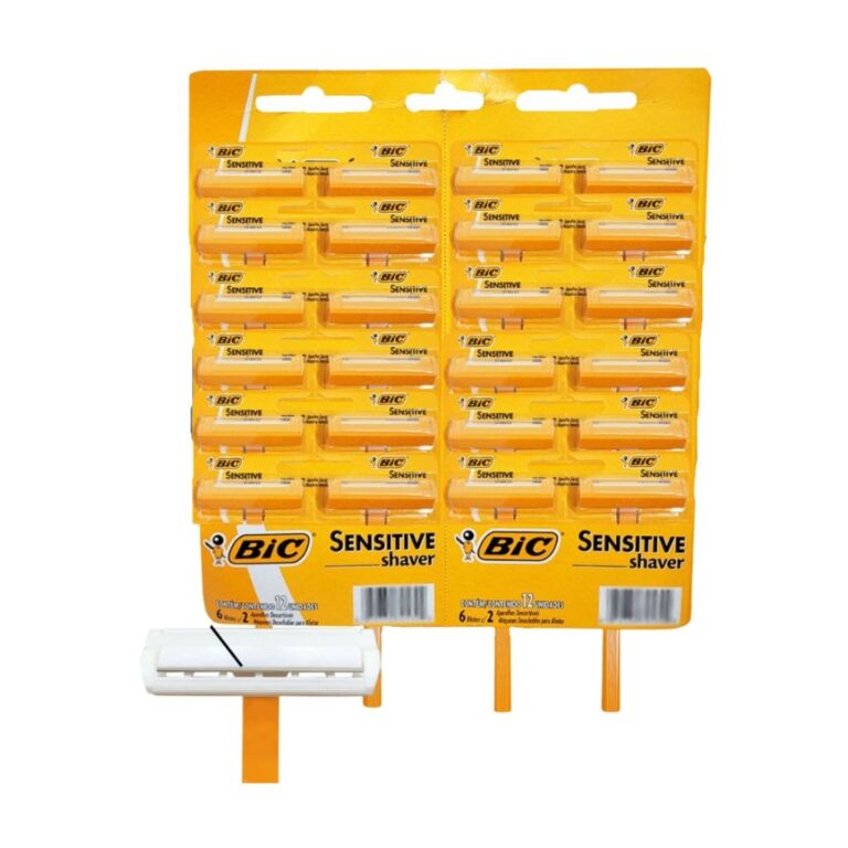 Aparelho De Barbear Sensitive Shaver Com 24 Unidad